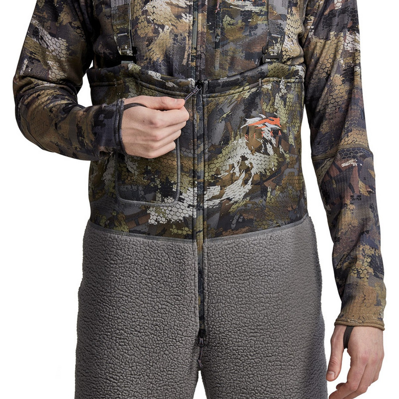 Sitka Gradient Cold Weather Bib in Waterfowl Timber Color